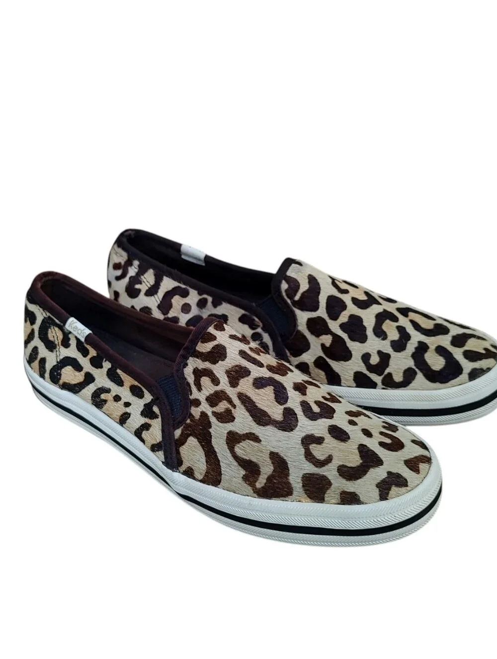 Kate Spade X Keds Leopard Print Double Decker